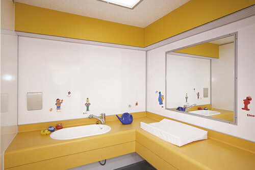 Babyroom Sanitair Paviljoen