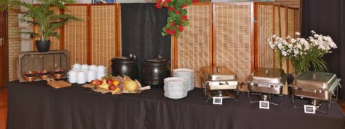 Buffet recreatiezaal