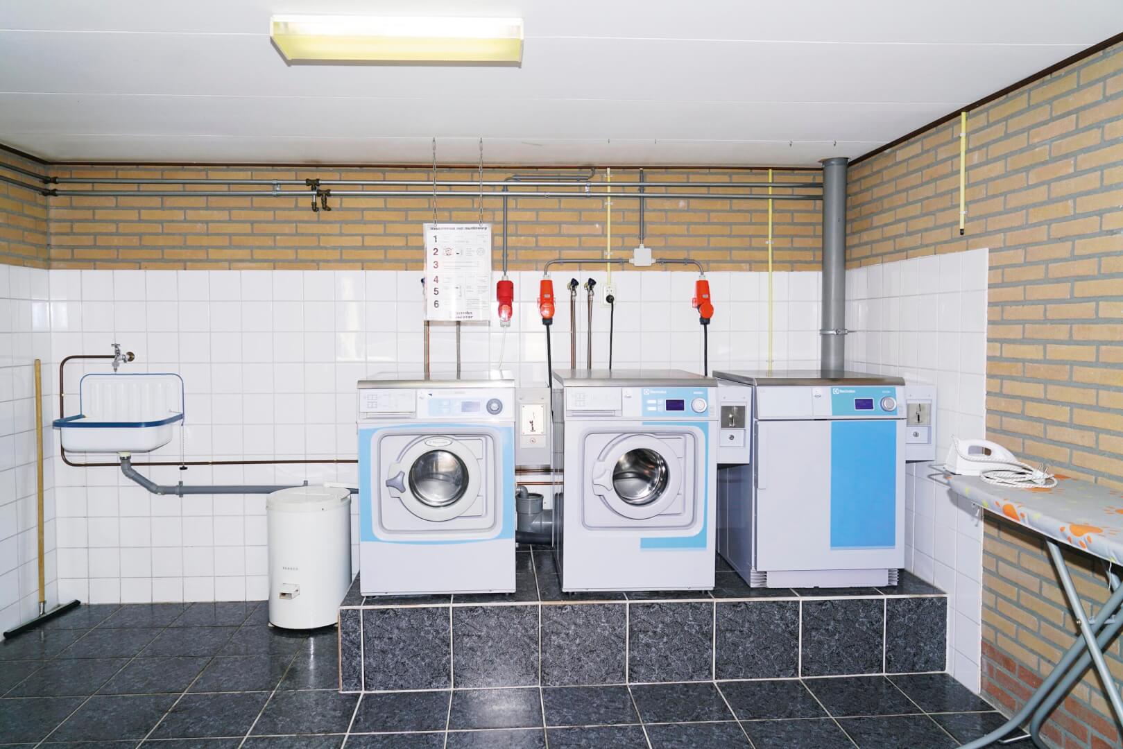 Wasmachines droger Camping Zonnekamp