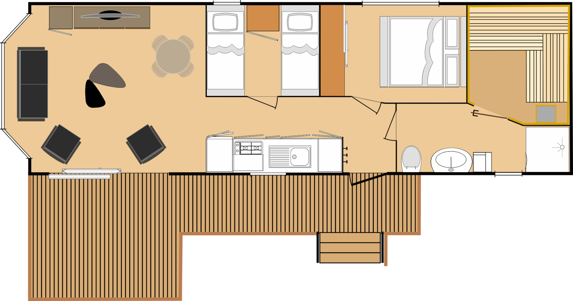 Plattegrond nummer 50 Camping Zonnekamp